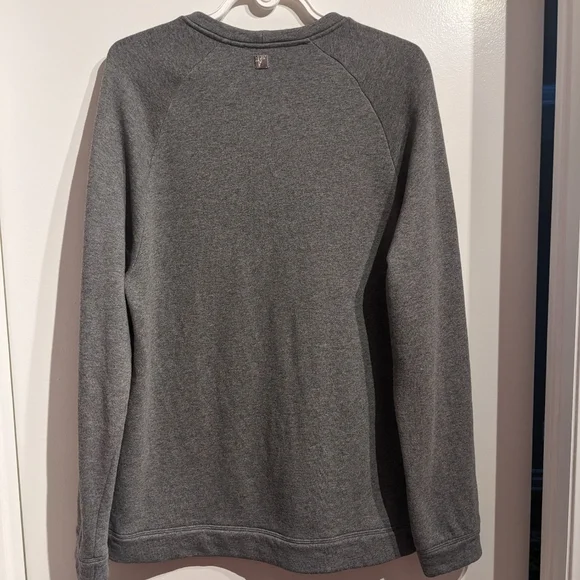 Versace Collection Gray Crewneck Sweatshirt with Black Graphic Logo - Picture 3 of 13